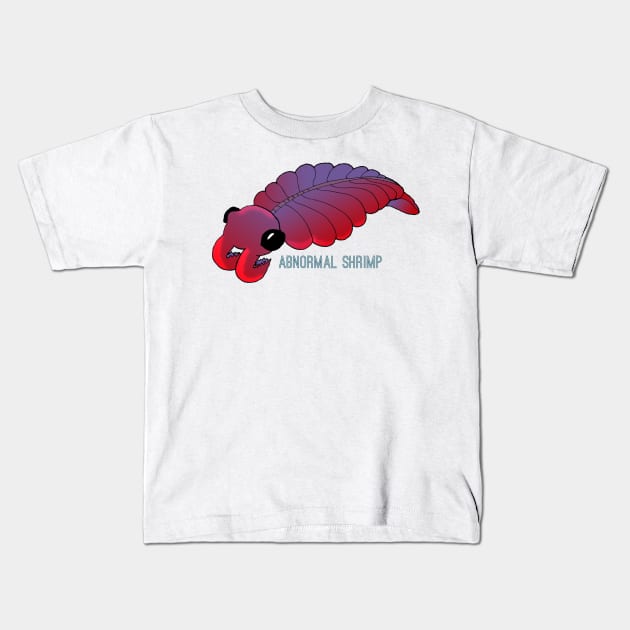 Abnormal Shrimp Kids T-Shirt by Perryology101